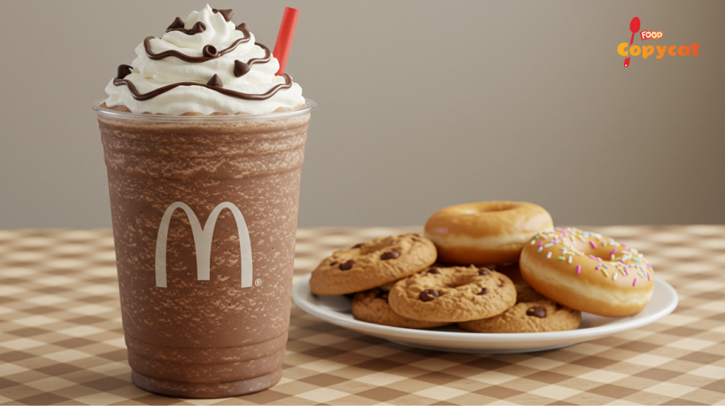  ingredients for mcdonalds frappe