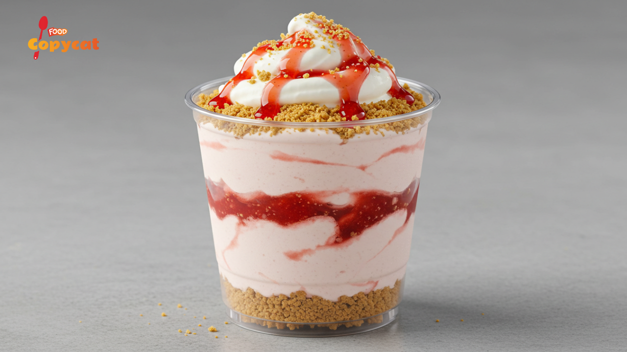 strawberry cheesecake blizzard