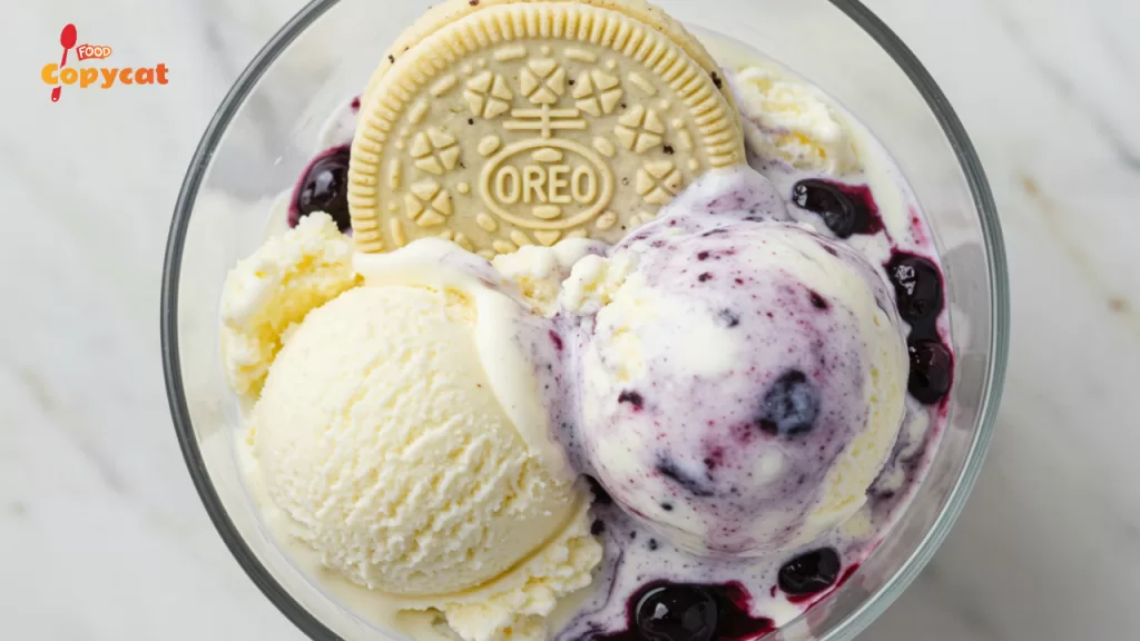 White chocolate Oreo dessert