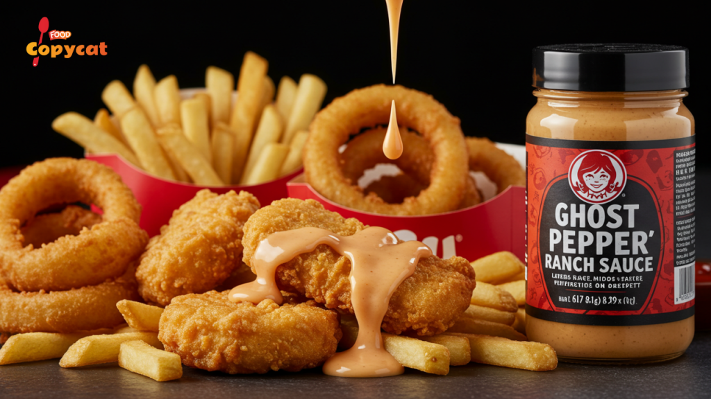 wendy's ghost pepper ranch sauce calorie