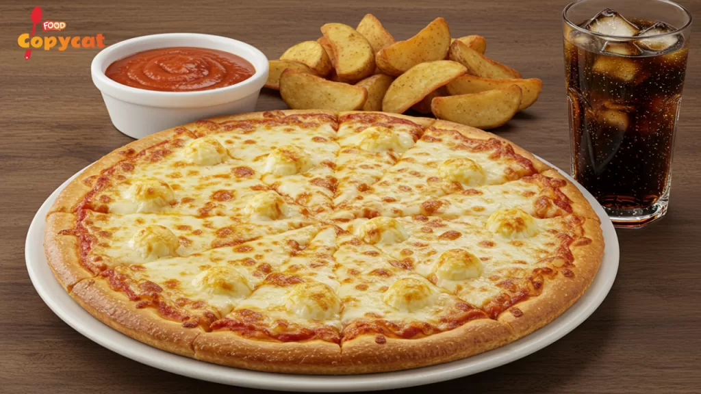 Papa John’s garlic crust pizza