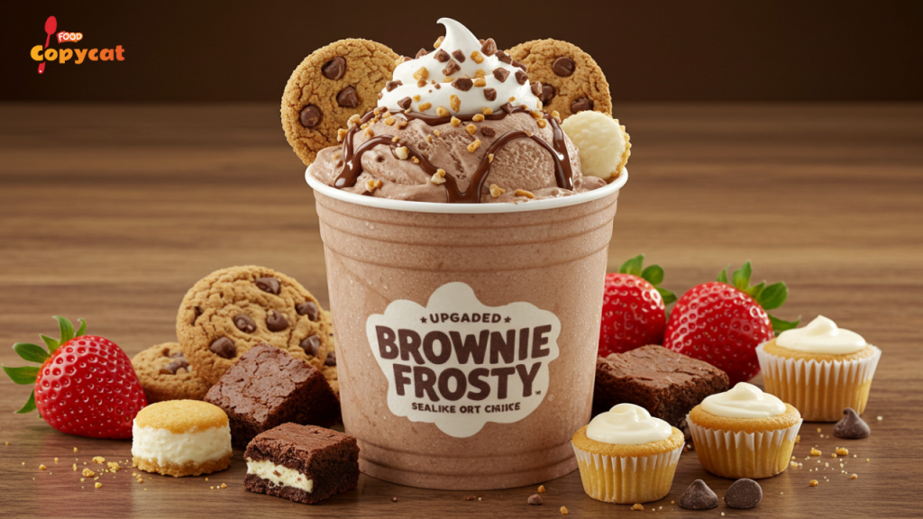 wendy's brownie batter frosty calories
