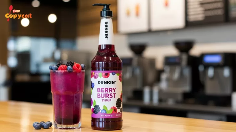 Dunkin Berry Burst Syrup