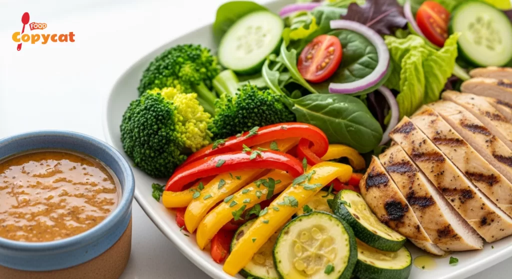 chipotle vinaigrette serving