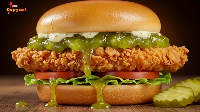popeyes pickle glaze sandwich