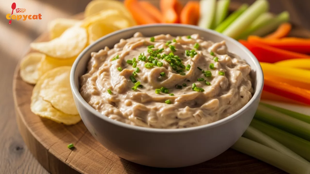 Kinder Onion Dip