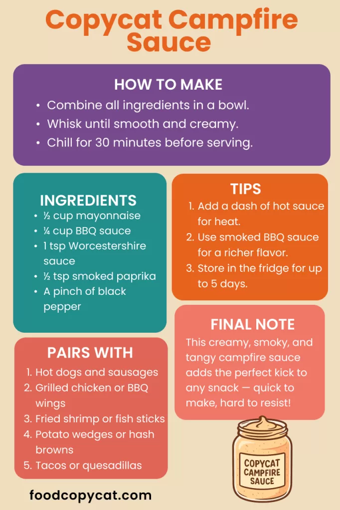 how to make Copycat Campfire Sauce