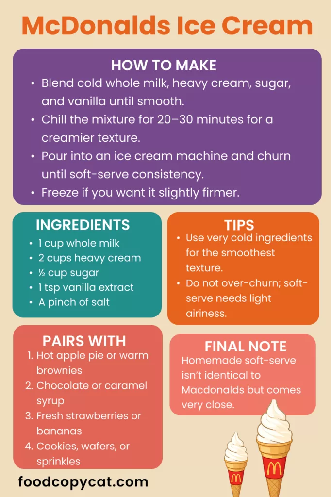 How to Make Macdonalds Ice Cream