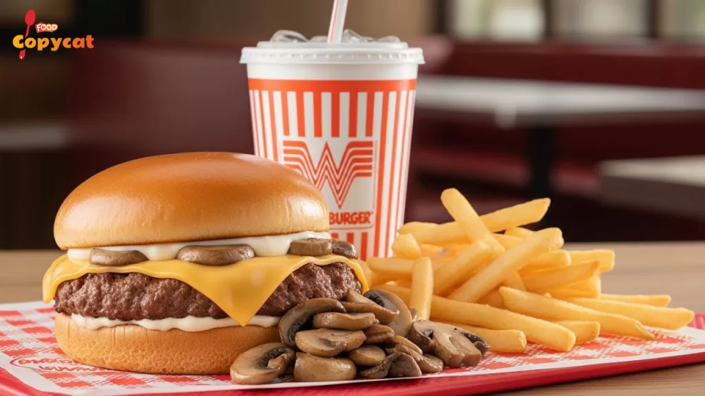 Whataburger Mushroom Swiss Burger Recipe