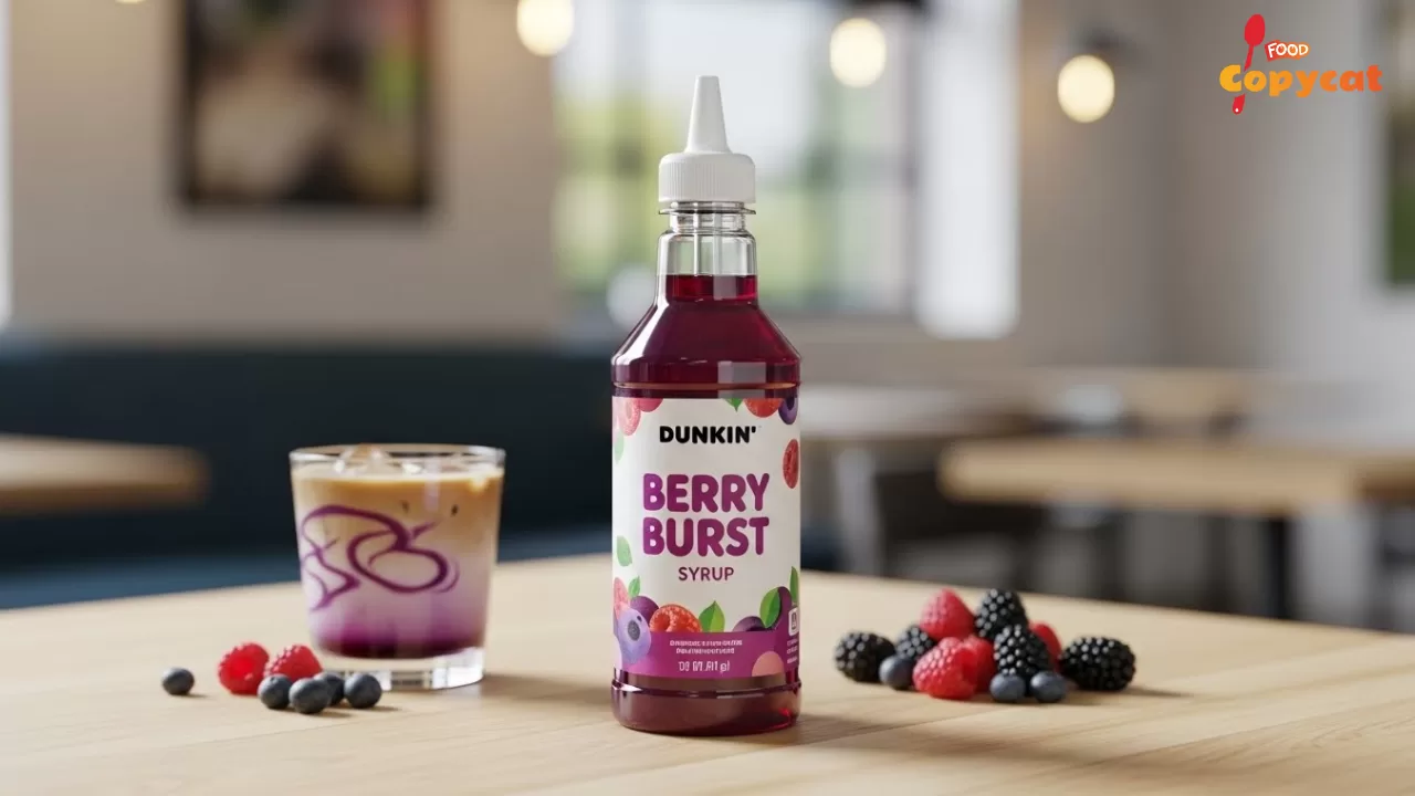 Dunkins Berry Burst Syrup