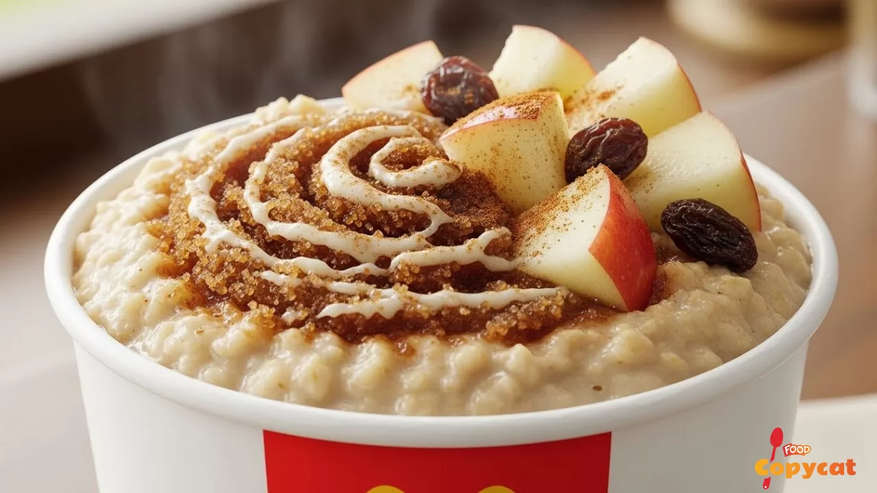 McDonalds oatmeal recipe