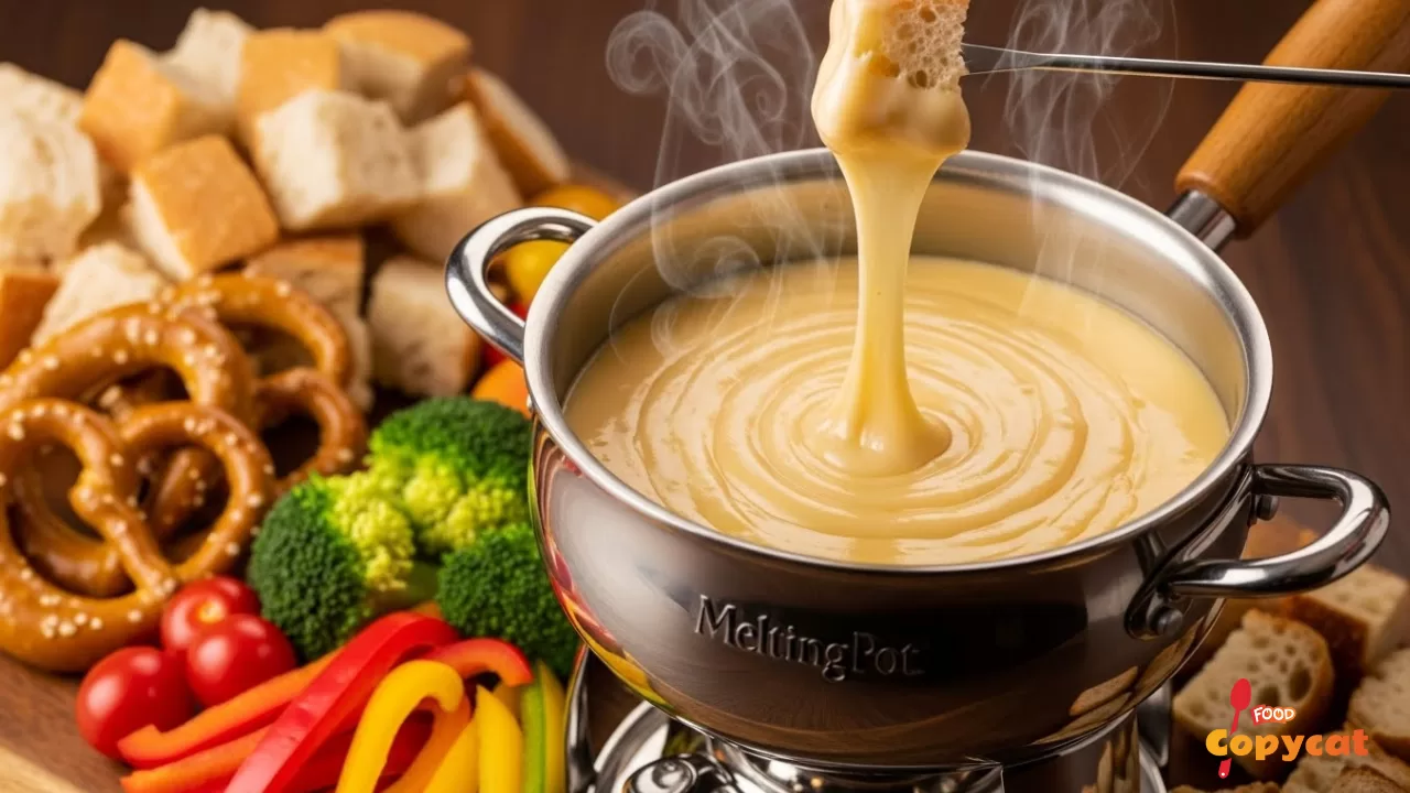 Melting Pot cheese fondue