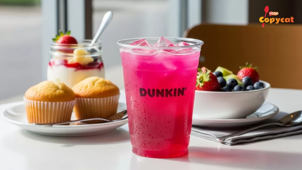 Dunkin Wicked Pink Refresher recipe guide