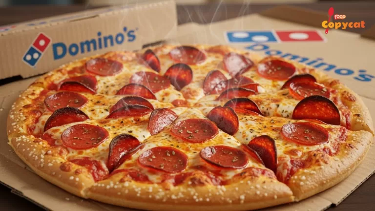Dominos Pepperoni Pizza recipe