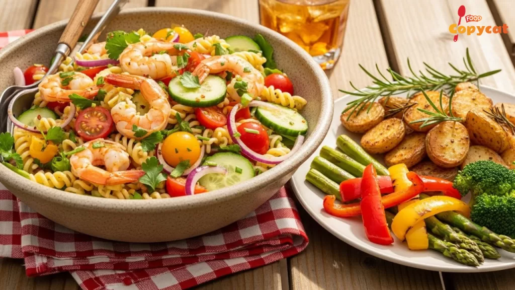 Pasta and Shrimp Salad recipe